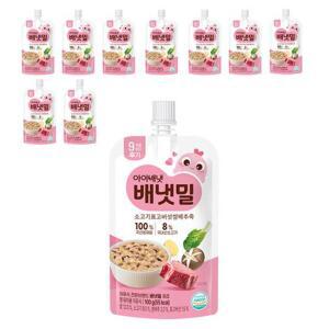 아이배냇 배냇밀 소고기 표고버섯 쌈배추죽 후기 이유식 100g 10개 혼합맛소고기표고버섯배추