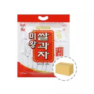 12개입 쌀과자 250g 1BOX 미왕 맛있는쌀 옛날과자