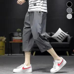 남성 쿨링 위아 밴딩 7부바지 ELC-9073 7부팬츠 린넨