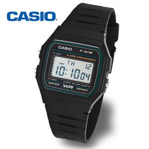 [카시오][정품] CASIO 카시오 여성용 학생용 F-91W-3DG 전자 스포츠시계