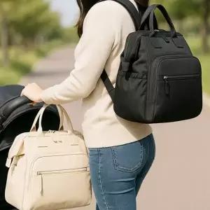 기저귀 가방 방수 보냉 육아 기저귀 백팩 출산 선물 수납 준비물 필수템 다용도 정리함 유모차 데일리