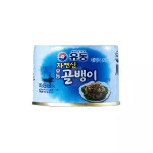 유동 골뱅이캔 140g 캔골뱅이 골뱅이통조림 통조림골벵이 손질골벵이통조림