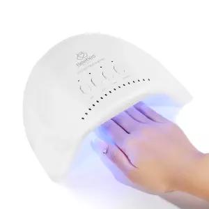 비틀스 UV 네일 램프 - 젤 위한 3 타이머 30/60/120초 라이트가 장착된 LED 빠른 경화 폴리쉬 톱 코트와