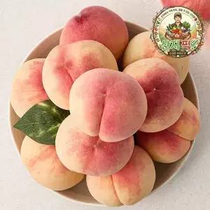 경북 산지 영천 딱딱이 백도 복숭아 단단한 아삭이 딱딱한 딱복