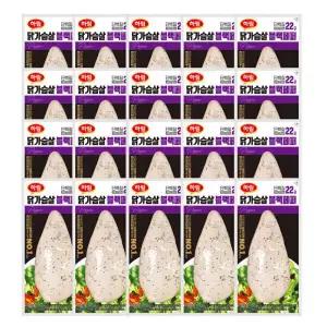 하림 닭가슴살 블랙페퍼 100g 20봉