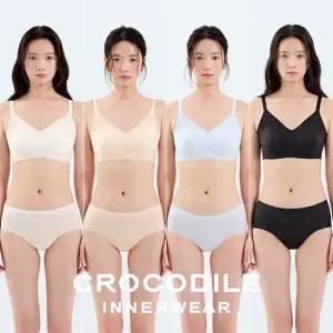 크로커다일 쿨라이트 실키핏 일체형 스트랩 브라팬티 8종세트 CDW6N46474849_T