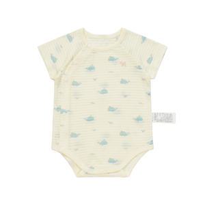 [블루독베이비] ( YE)큐티고래바디수트46370-040-12