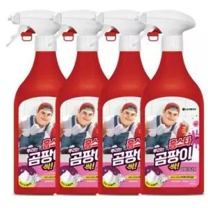 홈스타 맥스프레쉬 곰팡이 제거제 뿌리는 락스 500ml x 4개