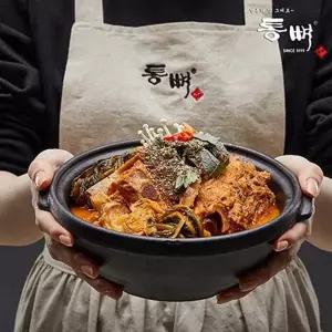 [통뼈][통뼈공식몰] 25년 전통의 맛 그대로 - 통뼈감자탕(담백한맛 / 칼칼한맛) 1kg x 4팩