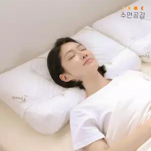수면공감 우유베개 알파 성인 천연라텍스 기능성 경추베개125207