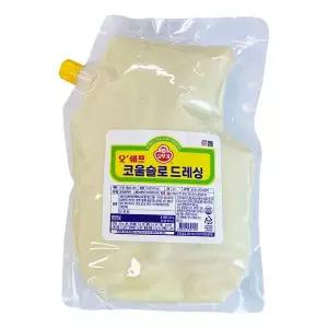 [보리보리/오뚜기]오뚜기 오쉐프 코울슬로드레싱 3kg (스파우트팩)