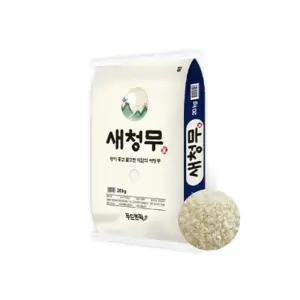 25년햅쌀 백미 새청무 20kg 특등급