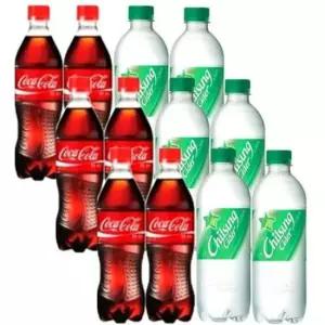 환타뚱캔 코카콜라 업소용 6입+칠성사이다 6입 500ml