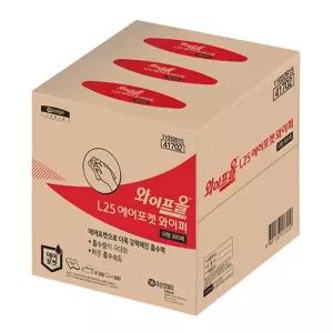 )와이프올L25에어포켓와이퍼(41702 대형 300매 BOX)와이퍼 산업용와이퍼 공업용