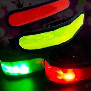[하프클럽/]led 발목 밴드 야간 안전 팔찌 야광 암밴드 스포츠 러닝 어린이