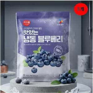 이츠웰 맛있는 냉동 블루베리 1kg 3개