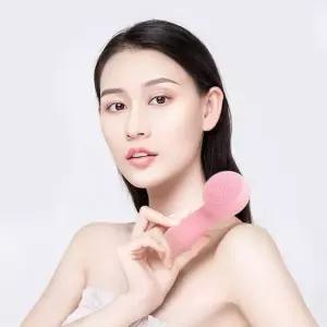 얼굴클렌징기계 진동클렌저 실리콘 브러시 세안 전동 클렌저 모공 충전식 Q077