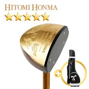[하프클럽/히토미혼마]협회공인인증 히토미혼마 5스타 파크골프채 PRIME GOLD+엠유 하프백