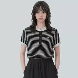 [롯데백화점]프로젝트엠 여성) 헨리넥 반팔 티셔츠_EPG2TR2352