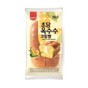 (오티삼립)초당옥수수크림빵 100g 10봉