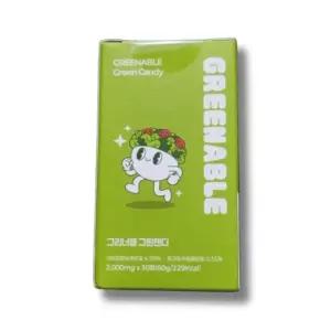 [기타] 그리너블 그린캔디 알파CD 29가지 채소 파이토케미컬 캔디 30정 1박스