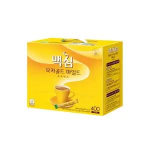 맥심 모카골드 마일드 12g 400개입 티타임 외식 카페 파인다이닝 카페인 아이스티