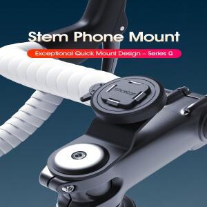 자전거 휴대폰 마운트, 스템 거치대, 범용 알루미늄 MTB/로드바이크 사이클링 클램프 잠금 장치, 고속 부착