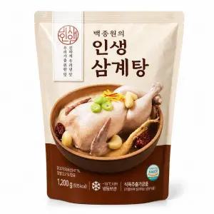 더본코리아 백종원 인생삼계탕 1.2kg 8개