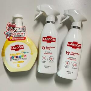 [슈퍼적립] 랩신 항균 스프레이 410mlX1개+항균 스프레이 리필 390mlX2개
