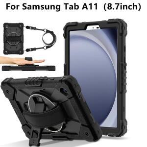 삼성 갤럭시 탭 A11 SM-X133/X135 케이스 8.7인치 2025 태블릿 커버 실리콘 +PC SM-X135G X133N용