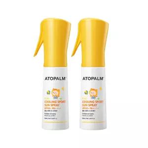 (정품) 아토팜 키즈 쿨링 스포츠 선 스프레이 100ml, 2개