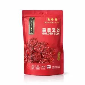 비첸향 골든코인 코스트코 직화 싱가폴 골드코인 동전육포 260g 비챈향