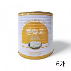 이엔푸드 락교 SS 3KG X 6개 일식락교 업소용락교 반찬락교 식당락교 식당용락교