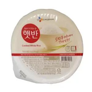 CJ 햇반 둥근햇반 쌀밥 즉석밥210g x 36개