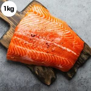 무궁화 노르웨이 딥스킨 생연어 1kg(500gx2팩) 전체부위