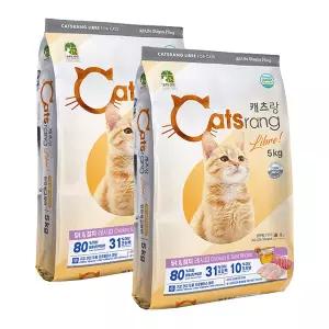 캐츠랑 리브레 10kg [5kgX2개] 고양이 전연령 대용량 사료