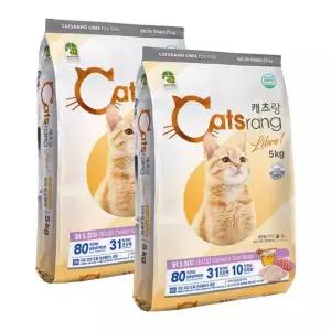 캐츠랑 리브레 10kg [5kgX2개] 고양이 전연령 대용량 사료