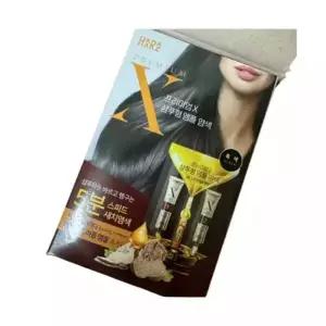 하라즈 프리미엄X 샴푸형 앰플염색 10개 염색시간 5분 모발 일치 아미노산+17종 모발영양성분+23종