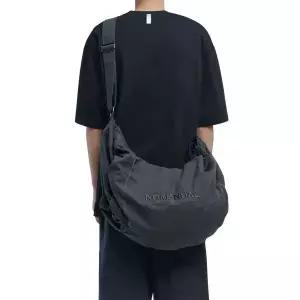 NOMANUAL VAGUS DUFFLE BAG - CHARCOAL NM55BG04M1CH