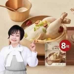 키친스토리 빅마마 이혜정의 꽉 채운 삼계탕 1.2kg x 8팩