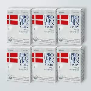 덴프스 덴마크 유산균 이야기 170mg x 60캡슐 6개