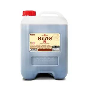 몽고식품 진간장 마산몽고 13L 13Kg 1개/양조/간장/가공/식품/가성비/요리/가정용/대용량/국물맛/식당용