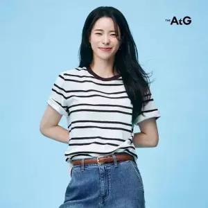 더엣지 [2만원인하]26SS 더블페이스 스트라이프 티셔츠 3종