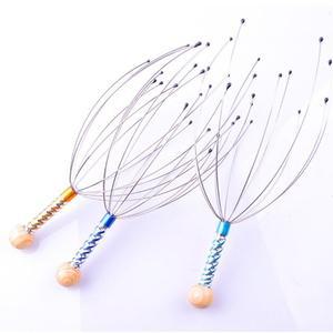 철사 문어발 두피 마사지기 머리가즘 머리긁개 지압 도구