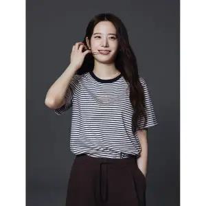 폴햄 여성 20수 코튼 멀티 스트라이프 기본핏 반팔티_PHG2TS30