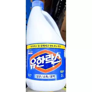 락스 유한 2L X6/욕실/세정제/청소/화장실/소독제/클리너/살균/가정/다목적