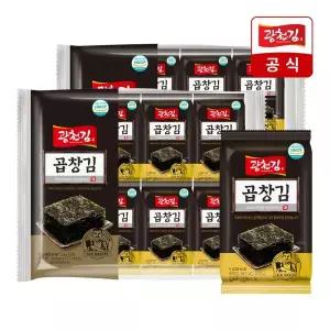 광천김 곱창김 도시락김 조미김 반찬 5g 16입X2봉 총32개 MNS