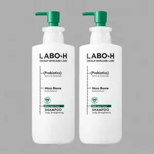 라보에이치 탈모케어 두피강화 샴푸 400ml 2개