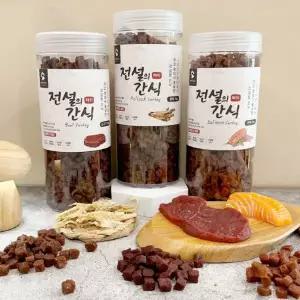 강아지 EP88XV48 칭찬 훈련 노즈워 간식 소프트 육포 져키 1kg