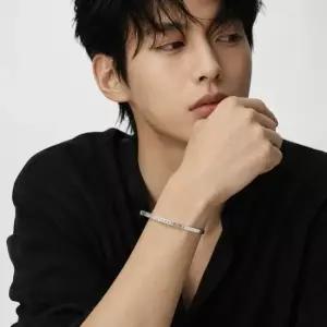 메종마르지엘라 패션퍼스트위크26SS 메종 마르지엘라 넘버링 로고 브레이슬릿 실버 SM7UY0054 SV0310 951